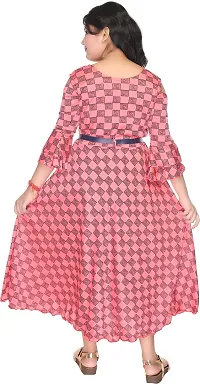 SFC Fashions Girls Cotton Blend Maxi/Full Length Casual Dress (G-123)-thumb2