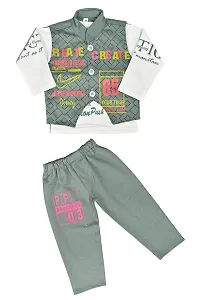 SFC FASHIONS Boys Cotton Casual Shirt Pant Set (B-417)-thumb2