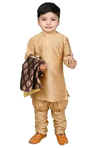 SFC FASHIONS Boys Art Silk Ethnic Wear Sherwani Set (B-410)-thumb1