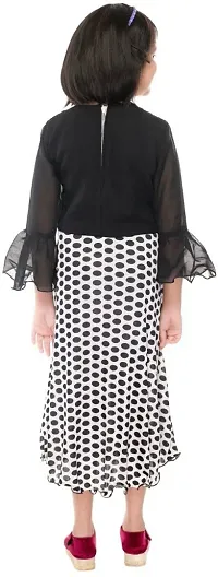 SFC Fashions Girls Cotton Blend Maxi/Full Length Casual Dress (G-118)-thumb3
