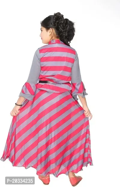 SFC Fashions Girls Cotton Blend Maxi/Full Length Casual Dress-GR-110-thumb3