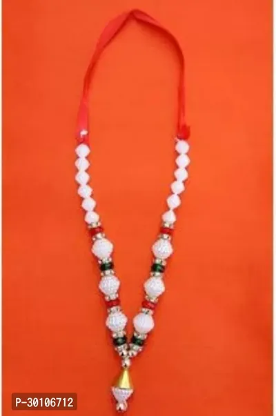 Moti Velvet Mala Garland for God Idols-thumb3