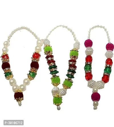 Moti Velvet Mala Garland for God Idols-thumb2