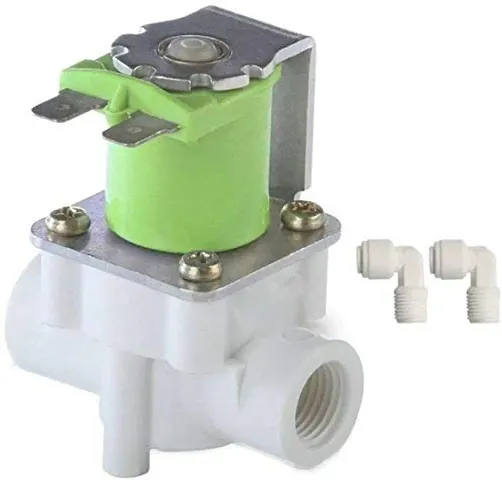 Aqua Purple 1/4 Inch Inlet/Outlet Diaphragm Solenoid Valve for Water Purifiers (230V AC).