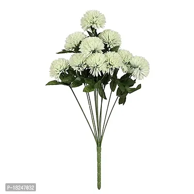 Real Pbr Artificial Chrysanthemum Flowers For Vase Home Decoration Living Room Bedroom Corner Table Top Wedding Decorative 47 Cm Pot Not Included-thumb0