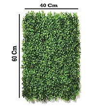 Real Pbr Artificial Grass Vertical Wall Panel Small Leaves Tiles Grass Mat Green 40 X 60 Cm Pack Of 1-thumb1