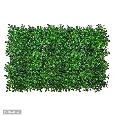 Real Pbr Artificial Grass Vertical Wall Panel Small Leaves Tiles Grass Mat Green 40 X 60 Cm Pack Of 1