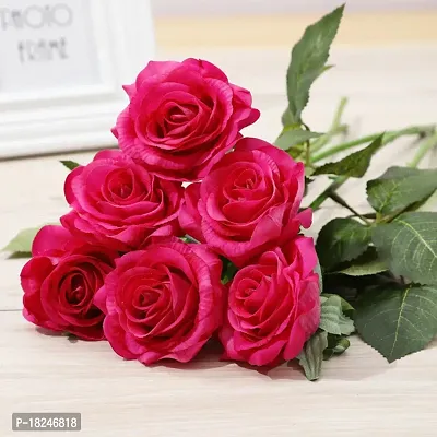Real Pbr Rose Artificial Flower Wedding Supplies Living Room Decoration