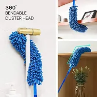 Foldable Microfiber Fan Cleaning Duster Steel Body Flexible Fan Mop for Quick and Easy Cleaning of Home-thumb3