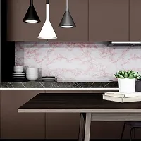 Self Adhesive Vinyl Pink Grain Wallpaper for Furniture Vinyl Stickers Wooden Door Desktop Wall Papers Kitchen-Cupboard/Shelf Liner Sheet-thumb1