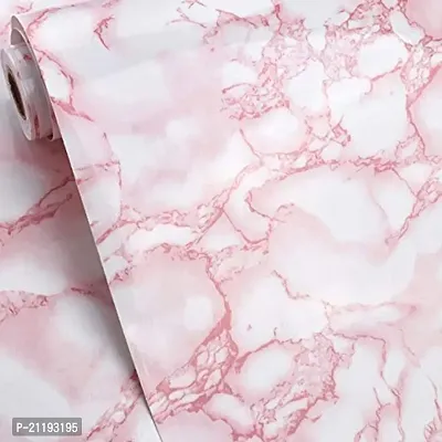 Premium Vinyl Pink Marble L Wall Stickers