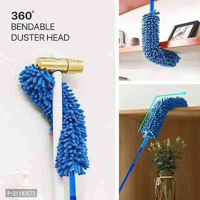 Foldable Microfiber Fan Cleaning Duster Steel Body Flexible Fan Mop for Quick and Easy Cleaning of Home-thumb3