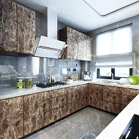 Wallpaper for Kitchen Wall Oil Proof, Wall Paper, Marble Adhesive Sheets, Wall Paper for Kitchen, Wallpaper for Walls, Wallpaper for Furniture-thumb2