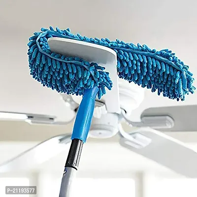 Foldable Microfiber Fan Cleaning Duster Steel Body Flexible Fan Mop for Quick and Easy Cleaning of Home