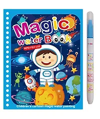 Water Magic Books-Animal Theme - Unlimited Fun With Drawing For Kids - Chunky-Size Water Pen - Reusable Water-Reveal Activity Pad Pack Of 1-thumb1