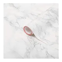 Vinyl Self Adhesive White Cloud wall sticker Marble Wallpaper-thumb2