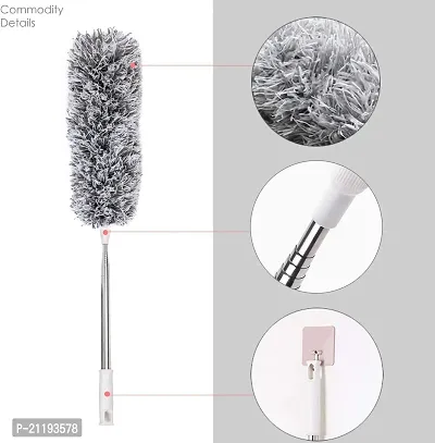 Foldable Microfiber Fan Cleaning Duster Steel Body Flexible Fan Mop for Quick and Easy Cleaning of Home-thumb0