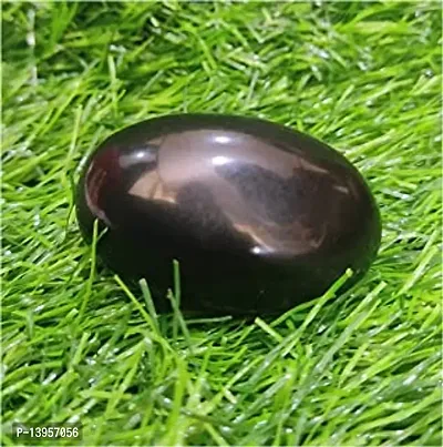 Natural Black Stone Shaligram for Pooja Shaligram Crystal Yantranbsp;nbsp;(Pack of 1)-thumb3