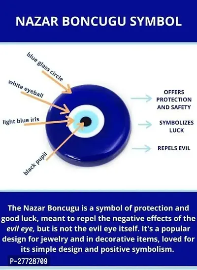 Evil Eye Hand Bracelet for Luck Bringing and Protection, Awesome Jewelry and Gift for Women and Men(Nazar Battu)-thumb4
