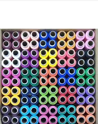 Multicoloured Sewing Thread With 10 Pcs Bobbin-thumb1