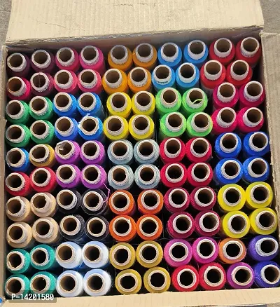 Multicoloured Sewing Thread With 10 Pcs Bobbin-thumb4