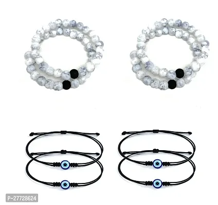 Evil Eye Hand Bracelet for Luck Bringing and Protection, Awesome Jewelry and Gift for Women and Men(Nazar Battu)-thumb0