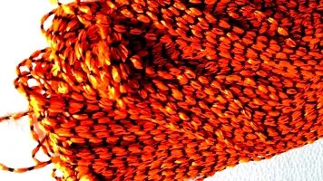 Mahakaal Bhakti Silk Orange Religious Sinduri Mauli Kalawa Sacred Thread (10 m)-thumb1