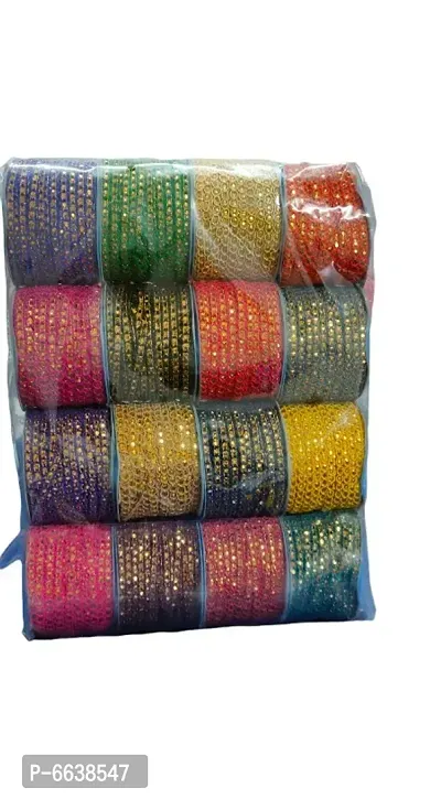 Mindi Colour LACE 00 Mindi Color Laces 10MTR X16 PCS for Dresses, Sarees, Lehenga, Suits, Bags, Decorations, Borders, Crafts and Home Deacute;cor,Blouse-thumb0