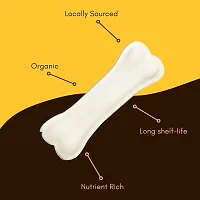 Dog Chew Bone 3 Inches - 1 Kg, Young Dogs,Chicken Flavor, Dog Treats, Delicious Bones for Dogs-thumb2