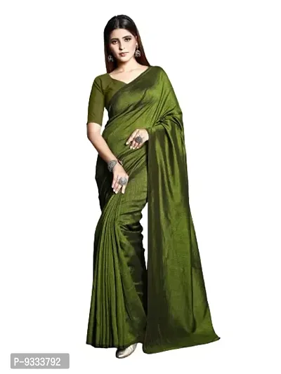 Sitanjali Women's Trendy Georgette Saree with Unstitched Blouse Piece (R_VICHITRA MEHENDI)-thumb0