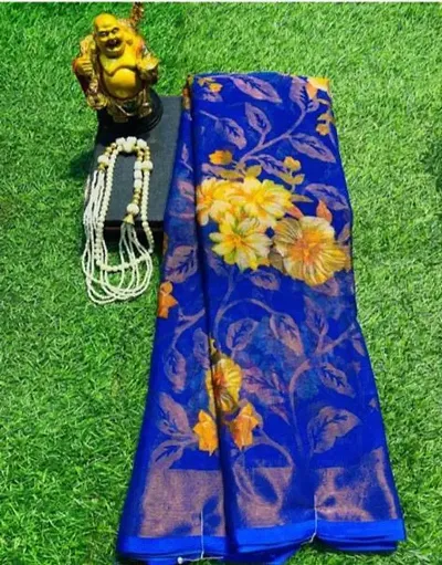 Classic Brasso Saree with Blouse piece