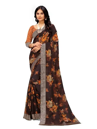 Classic Georgette Saree with Blouse piece