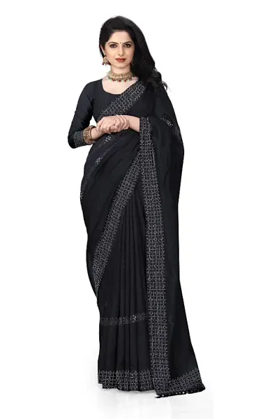 Beautiful Georgette Saree With Blouse Piece For Women