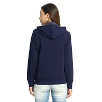 Meijaata Full Sleeve Regular fit Zipper Hoodie/Poly Lycra Hoodie/Winter Jacket/Running Hoodie/Zipper Sweatshirt for Women-thumb1