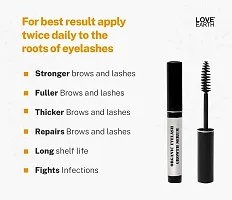 Love Earth Organic Eyelash Growth Serum Enriched With Pure Organic  Natural Essential Oils For Eyelashes  Eyebrows-thumb1