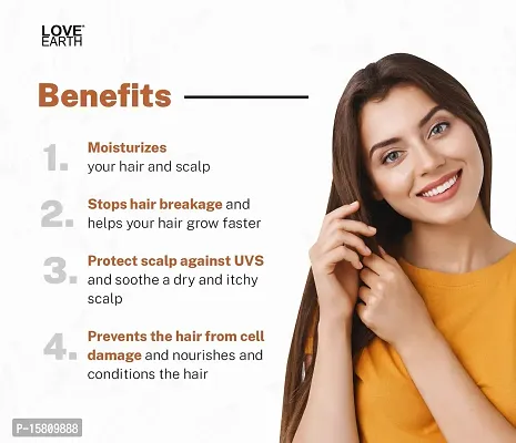 Love Earth Hair Fall Control Scalp Treatment For Hair Growth  Hair Fall Control With Bhringraj  Essential Oils 50ml-thumb4