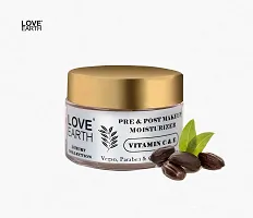 Love Earth Pre  Post Makeup Face Moisturizer with Lemon Peel Extracts  Jojoba Oil for Skin Hydration  Moisturizing 50gm-thumb3