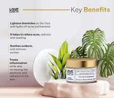 Love Earth 24K Gold Oil Control Moisturizing Gel With Aloe Vera  Sandalwood Extract For Sensitive  Acne-Prone Skin Suitable For All Skin Types 50gm-thumb3