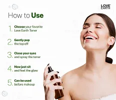 Love Earth Collagen Boosting Toner With Aloe Vera Extracts And Glycerin For Scar Reduction,Fine Lines  Ageing 100ml-thumb4