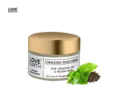 Love Earth Organic Foot Cream With Green Tea  Jojoba Oil(Simmondsia Chinensis) For Skin Hydration And Soft Skin 50gm-thumb1