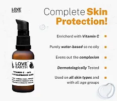 Love Earth Vitamin C Serum For Skin Hydration, Reduces Wrinkles  Hyperpigmentation With Pure Vitamin C  Organic Witch Hazel 30ml-thumb1