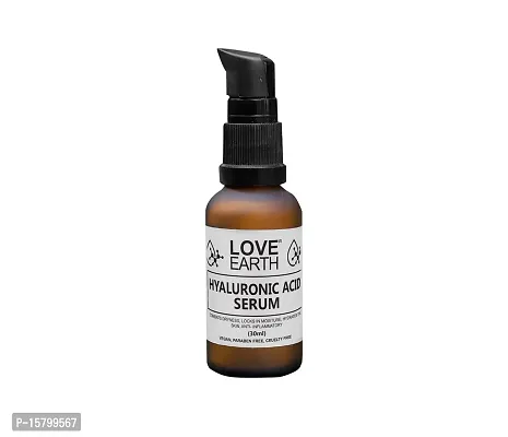 Love Earth Hyaluronic Acid Serum With Organic Aloe Vera  Essential Oils For Moisturised, Nourished  Hydrated Skin 30 ML-thumb2