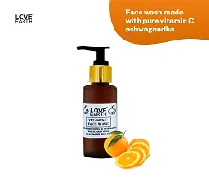 Love Earth Vitamin C Face Wash With Pure Vitamin C, Ashwgandha  Aloe Vera Extracts For Skin Hydration  Skin Radiance For All Skin Types 100ml-thumb1