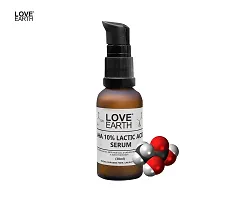 Love Earth AHA 10% Lactic Acid Serum With Organic Carrot Root  Hyaluronic Acid For Hyperpigmentation, Dark Spots  Ageing 30 ML-thumb2