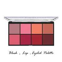 Love Earth Blush , Lips , Eyelid Palette With Richness Of Jojoba Oil And Vitamin E For Blush, Lips, Eyelids (16gm)-thumb1