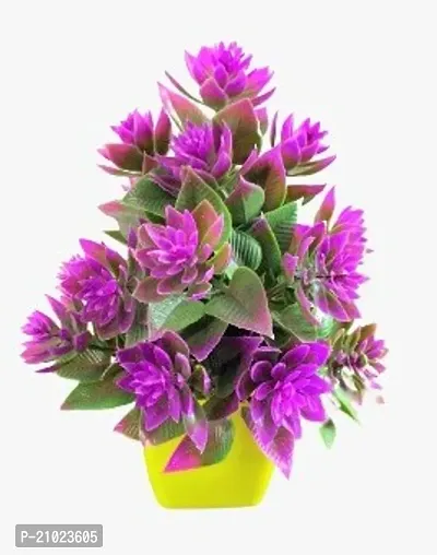 Home Decor Artificial Plants, Flowers (Purple Color)