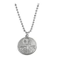 AFH Babasaheb Ambedkar Jay Bhim Locket With Stainless Steel Chain Pendant-thumb1