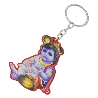 AFH Gopal Krishna Muticolor Silicone Key Chain-thumb1