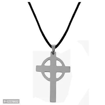 Buy Catholic Ankh Holy Cross Jesus Silver Cord Chain Pendant Necklace Chain  For Men And Women Online In India At Discounted Prices