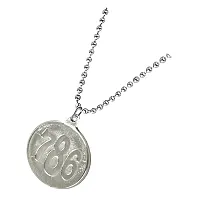 AFH Makka Madina 786 Locket With Stainless Steel Chain Pendant-thumb1